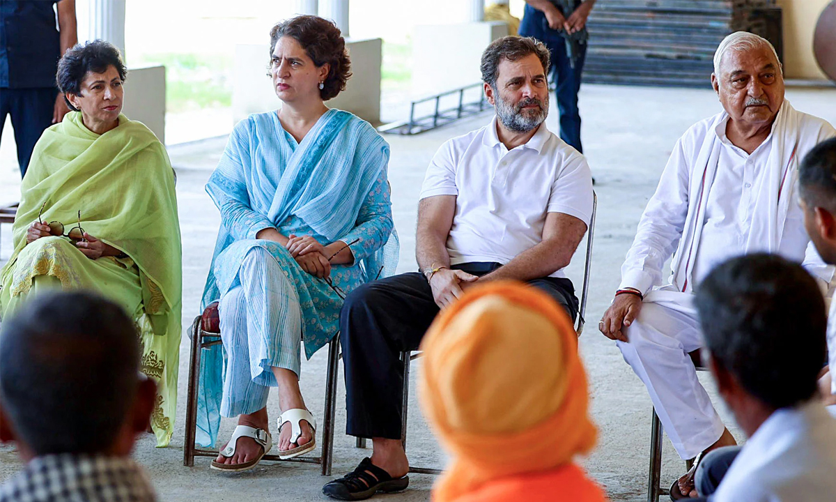 Haryana Assembly Elections । హర్యానా అసెంబ్లీ ఎన్నికలు కాంగ్రెస్కు చెబుతున్న గుణపాఠమేంటి? Haryana Assembly Elections । హర్యానా అసెంబ్లీ ఎన్నికలు కాంగ్రెస్కు చెబుతున్న గుణపాఠమేంటి?