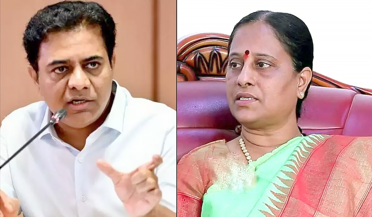 KTR | కొండా సురేఖ వ్యాఖ్యలు చాలా అసహ్యంగా ఉన్నాయి : కోర్టులో కేటీఆర్ వాంగ్మూలం KTR | కొండా సురేఖ వ్యాఖ్యలు చాలా అసహ్యంగా ఉన్నాయి : కోర్టులో కేటీఆర్ వాంగ్మూలం