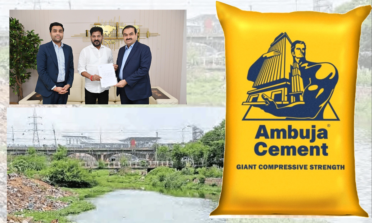 ‘Adani’ connection । మూసీ పునరుద్ధరణ ప్రాజెక్టులో ‘అదానీ’ కనెక్షన్? ‘Adani’ connection । మూసీ పునరుద్ధరణ ప్రాజెక్టులో ‘అదానీ’ కనెక్షన్?