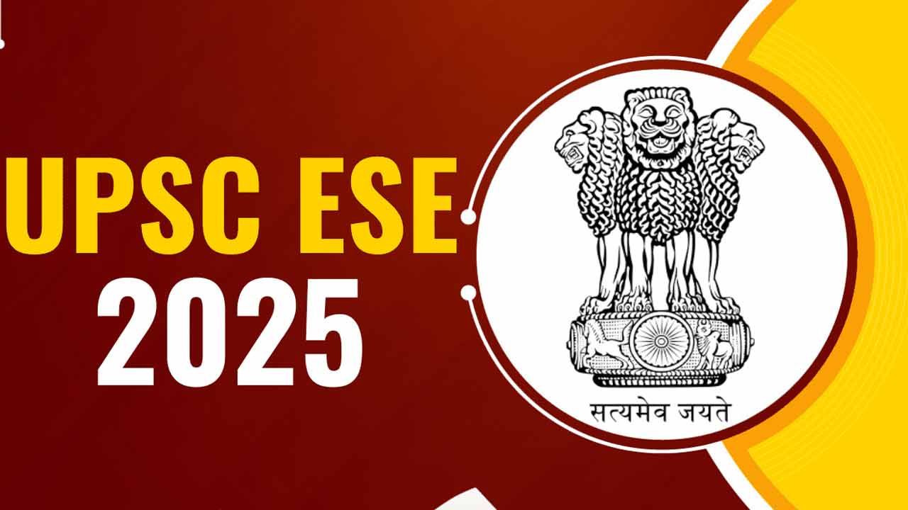 ESE – 2025 | మీరు ఇంజినీరింగ్ పూర్తి చేశారా..? 457 పోస్టులకు ఈఎస్ఈ నోటిఫికేషన్ విడుదల..! ESE – 2025 | మీరు ఇంజినీరింగ్ పూర్తి చేశారా..? 457 పోస్టులకు ఈఎస్ఈ నోటిఫికేషన్ విడుదల..!