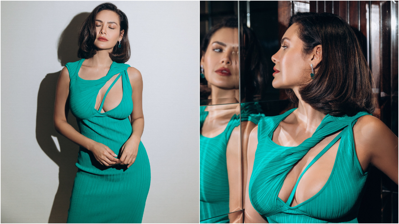 Esha Gupta | ఇషా గుప్తా అందాల బ్లాస్టింగ్.. నెవర్ బిఫోర్ అనిపించేలా క్లీవేజ్ షో