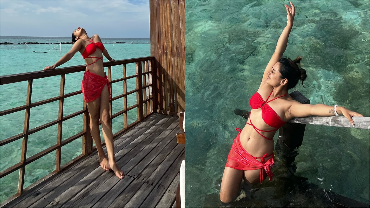 Esther Anil | మరోసారి బికినీలో దర్శనమిచ్చిన దృశ్యం పాప ఎస్తర్ అనిల్