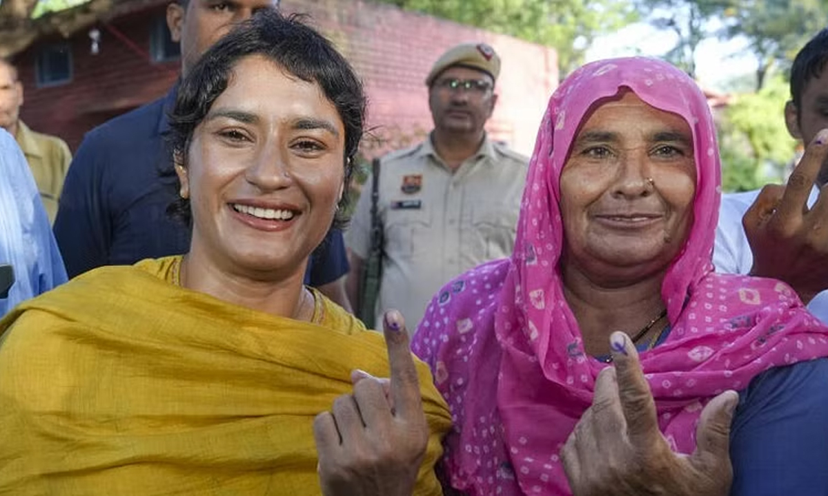 Haryana assembly election । ఆశపడ్డ కాంగ్రెస్కు భంగపాటు.. హర్యానాలో బీజేపీ హ్యాట్రిక్.. Haryana assembly election । ఆశపడ్డ కాంగ్రెస్కు భంగపాటు.. హర్యానాలో బీజేపీ హ్యాట్రిక్..