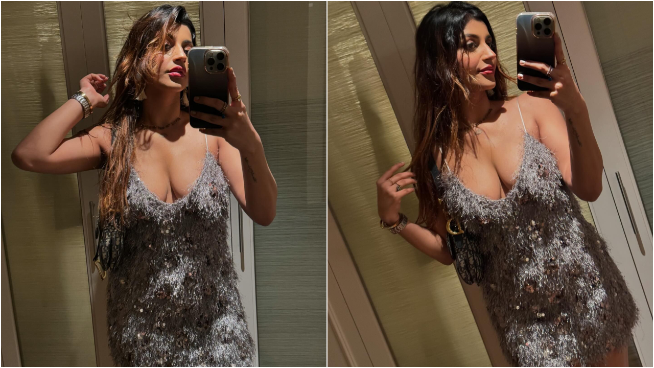 Yashika Aannand | షార్ట్ స్కర్ట్‌లో ఎద అందాలతో యషిక ఆనంద్ మత్తెక్కించే ఫోజులు