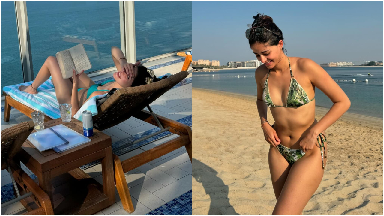 Ananya Panday | దుబాయ్ బీచ్ లో అనన్య పాండే బికినీ ఫొటోస్