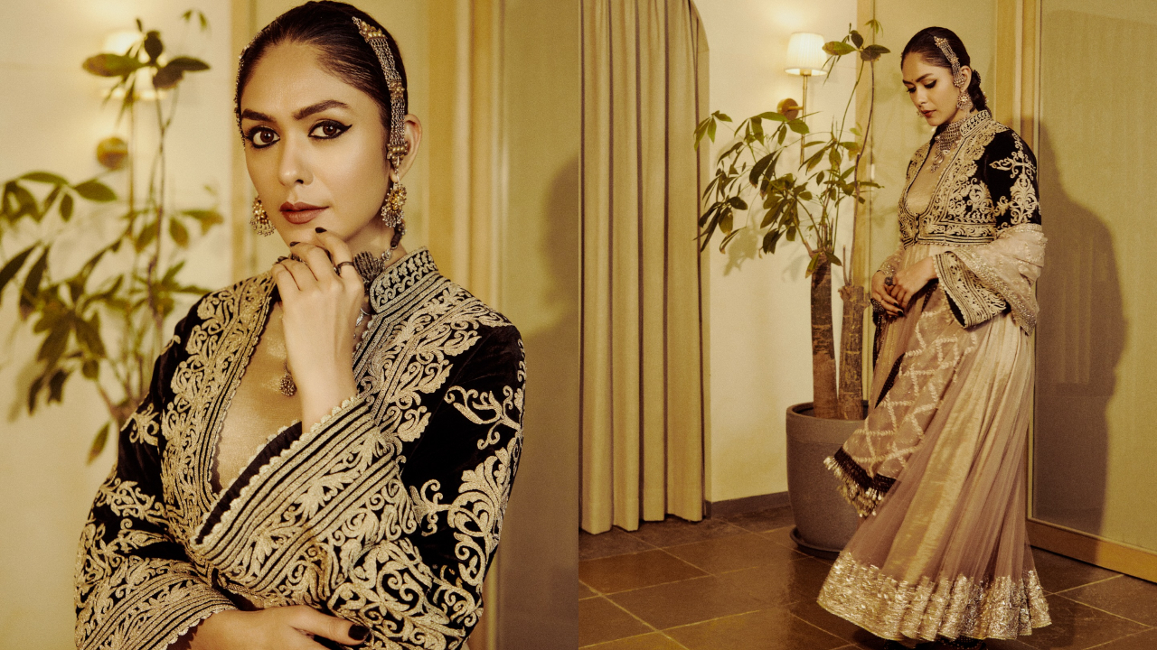 Mrunal Thakur | రాకుమారిలా ముస్తాబైన మృణాల్ ఠాకూర్.. క్యూట్ లుక్స్