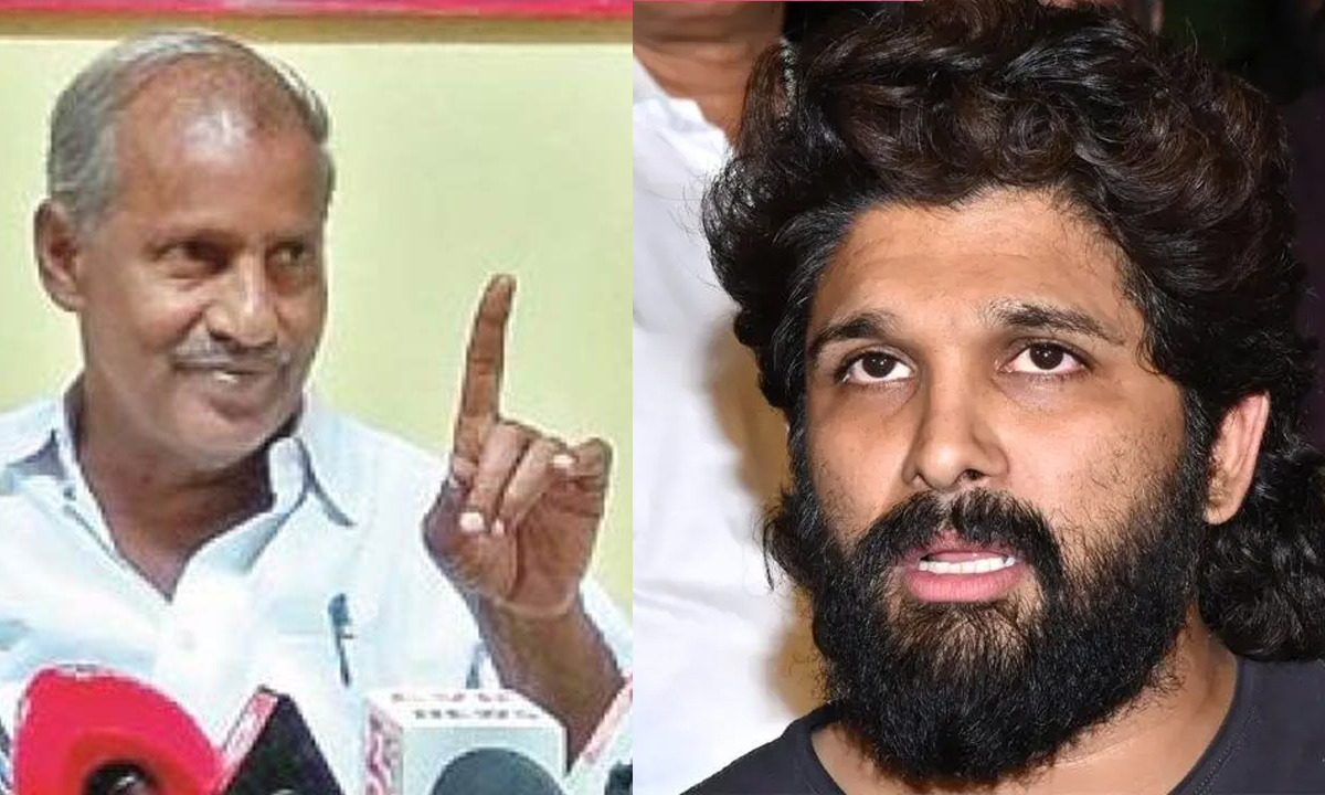 Allu Arjun । చట్టం ముందు అందరూ సమానమే.. రాజకీయ నాయకులకు, సినిమా హీరోలకు మరో చట్టం ఉండదు: సీపీఐ రాష్ట్ర కార్యదర్శి, ఎమ్మెల్యే కూనంనేని Allu Arjun । చట్టం ముందు అందరూ సమానమే.. రాజకీయ నాయకులకు, సినిమా హీరోలకు మరో చట్టం ఉండదు: సీపీఐ రాష్ట్ర కార్యదర్శి, ఎమ్మెల్యే కూనంనేని