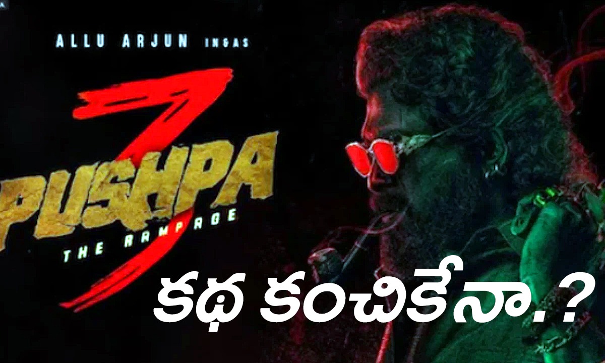 Pushpa 3: పుష్ప-3 కథ కంచికేనా.? Pushpa 3: పుష్ప-3 కథ కంచికేనా.?