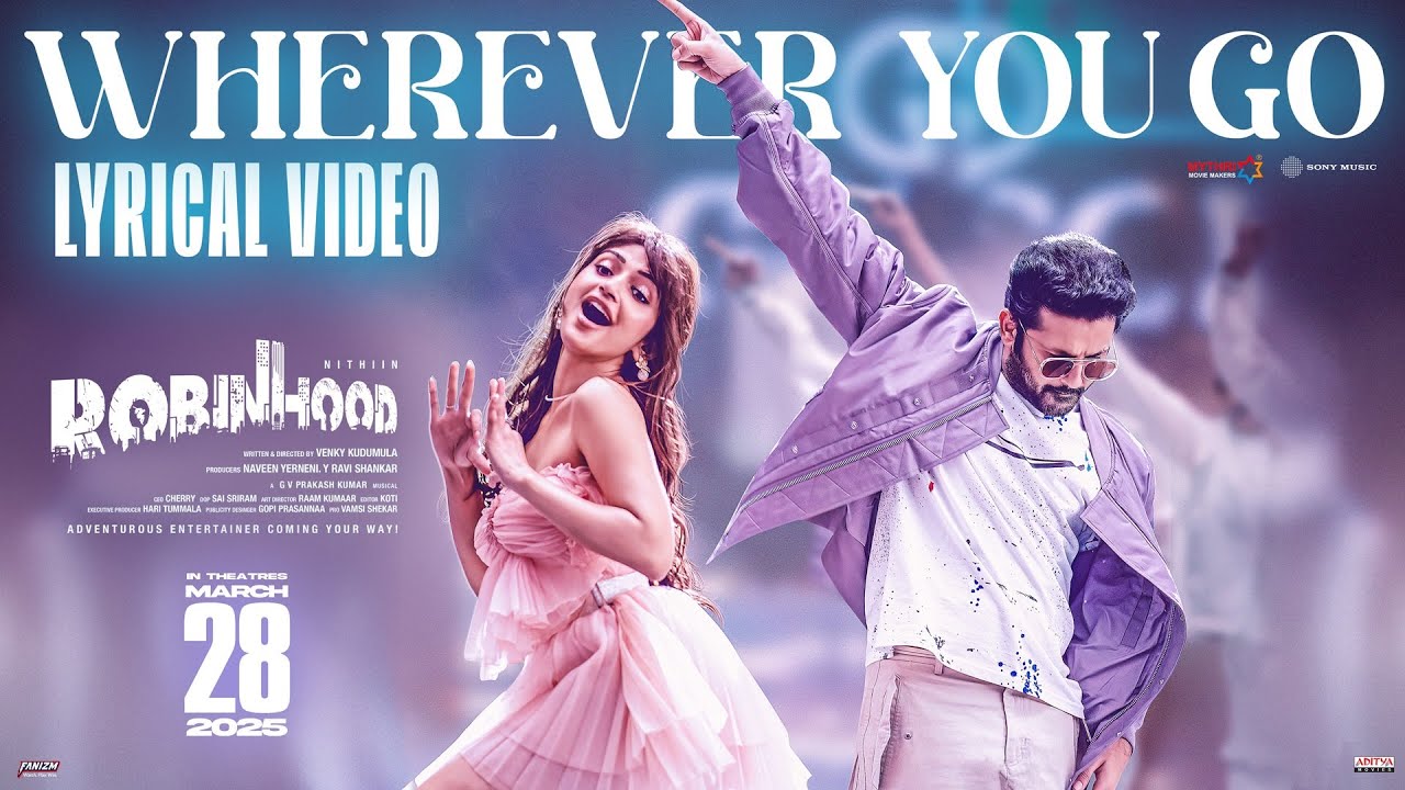 Robinhood: శ్రీలీలతో.. వేర్ ఎవర్ యూ గో అంటున్న నితిన్ Robinhood: శ్రీలీలతో.. వేర్ ఎవర్ యూ గో అంటున్న నితిన్