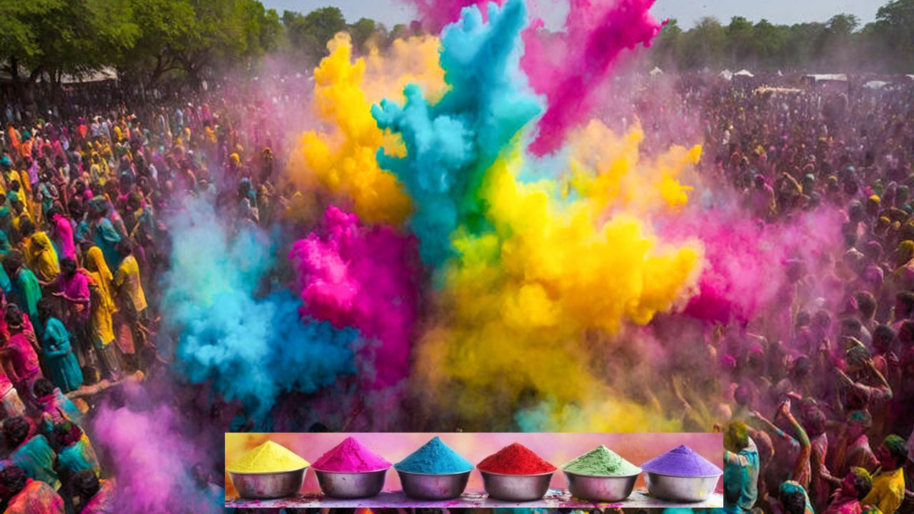 Holi Colours | జాగ్రత్త.. హోలీకి ఈ రంగులు అస్సలు వాడకండి! Holi Colours | జాగ్రత్త.. హోలీకి ఈ రంగులు అస్సలు వాడకండి!