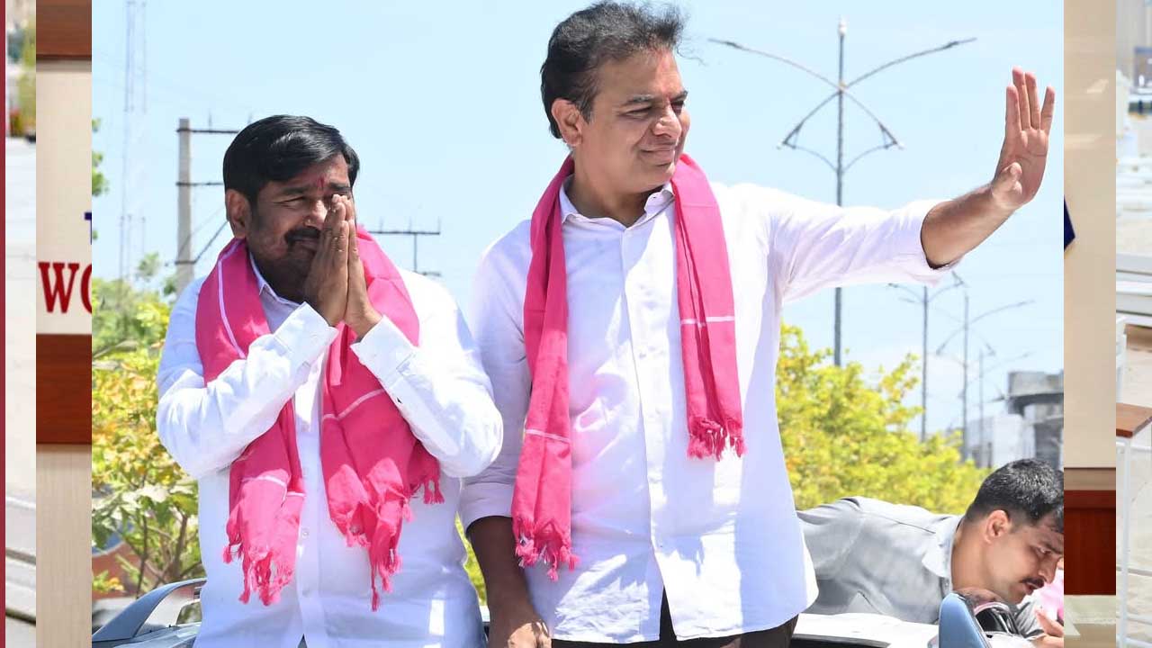 KTR : అధికారమే లక్ష్యంగా వచ్చే ఏడాది పాదయాత్ర : కేటీఆర్ KTR : అధికారమే లక్ష్యంగా వచ్చే ఏడాది పాదయాత్ర : కేటీఆర్