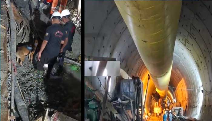 SLBC Tunnel: ఎస్ఎల్బీసీ టన్నెల్ లో రోబో ఆపరేషన్! SLBC Tunnel: ఎస్ఎల్బీసీ టన్నెల్ లో రోబో ఆపరేషన్!