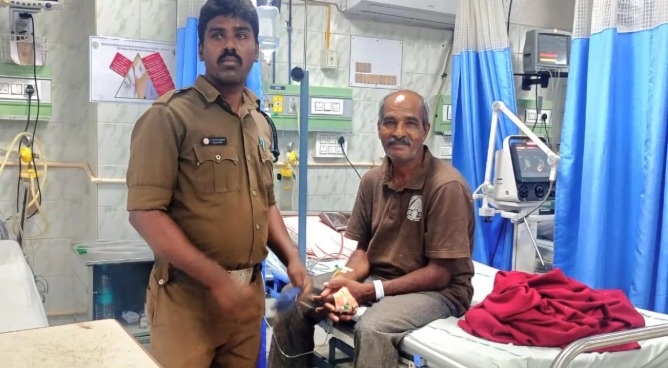 TTD ఈవో ఇంట్లో దూరిన పాము.. పట్టుకోబోయిన రిటైర్డ్ ఉద్యోగికి కాటు TTD ఈవో ఇంట్లో దూరిన పాము.. పట్టుకోబోయిన రిటైర్డ్ ఉద్యోగికి కాటు