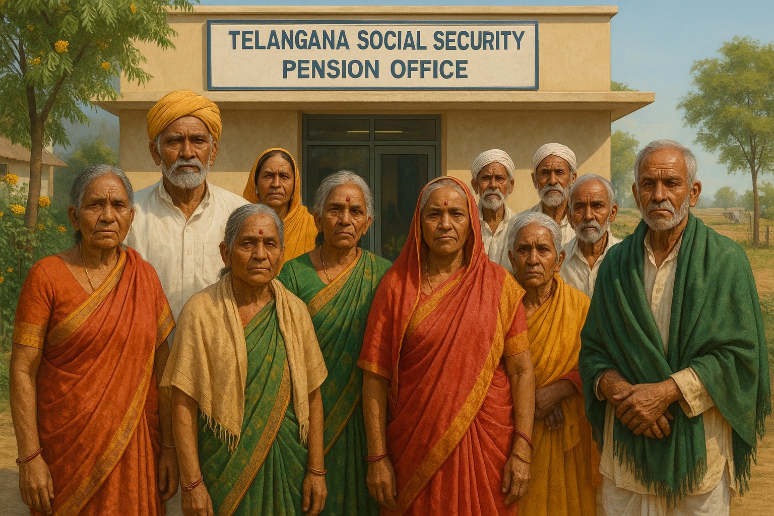 Telangana | పెన్షనర్లకు.. మొండి చెయ్యి? లబ్ధిదారులు లబోదిబో Telangana | పెన్షనర్లకు.. మొండి చెయ్యి? లబ్ధిదారులు లబోదిబో