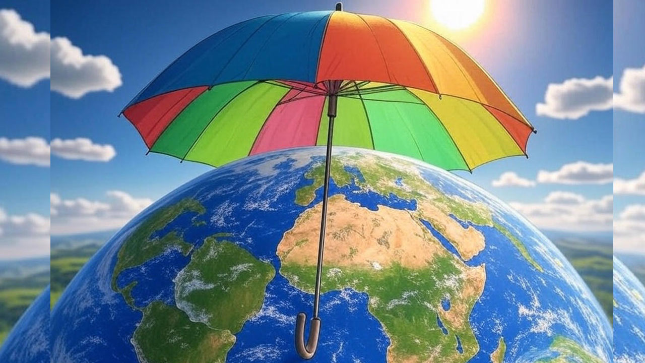 Global Warming | ఎండల తీవ్రతను తగ్గించవచ్చా? భూమికి గొడుగు వేసేందుకు బ్రిటన్ చేస్తున్న ప్రయోగం ఏంటి? Global Warming | ఎండల తీవ్రతను తగ్గించవచ్చా? భూమికి గొడుగు వేసేందుకు బ్రిటన్ చేస్తున్న ప్రయోగం ఏంటి?