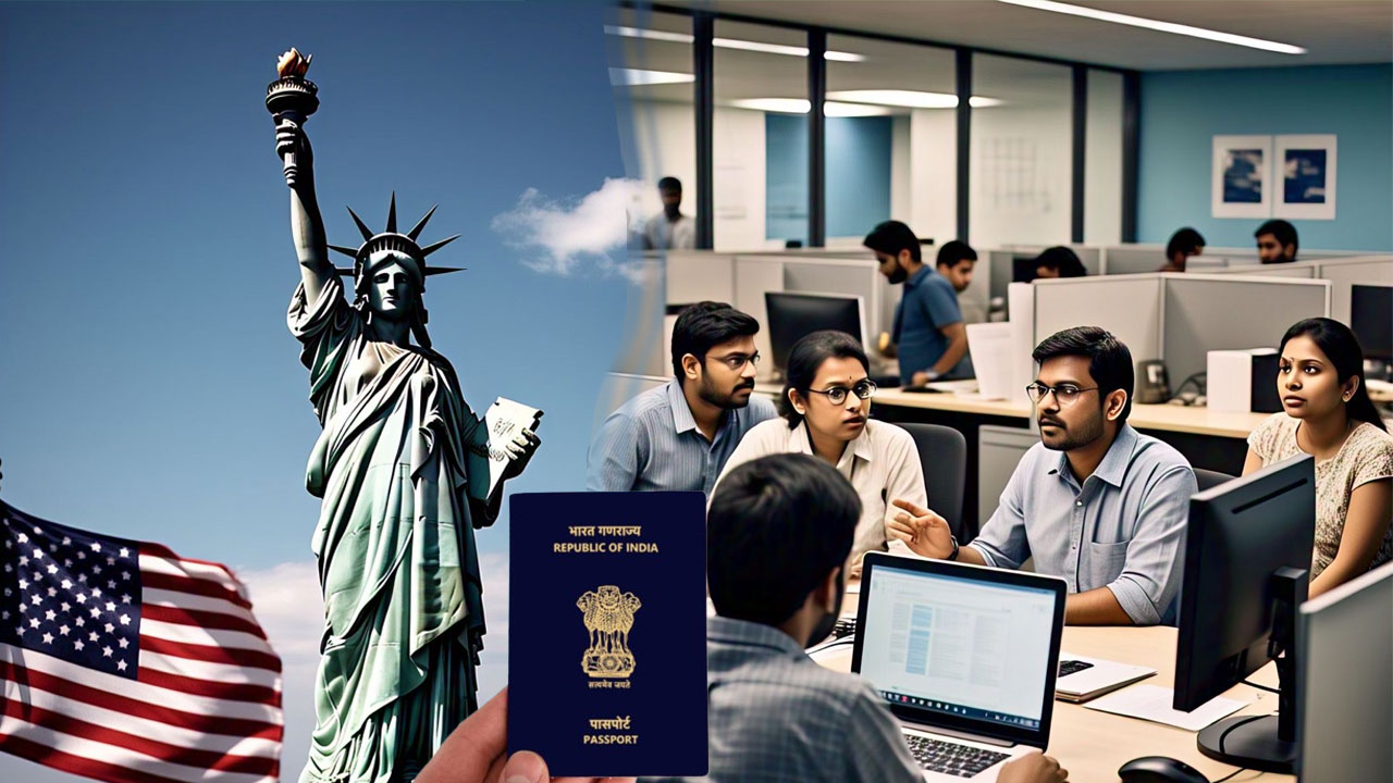 H1B Visa | అమెరికాలో ఉండటమా? వదిలిరావడమా? దిగ్గజ కంపెనీలు ఎంప్లాయీస్కు ఏం చెబుతున్నాయి? H1B Visa | అమెరికాలో ఉండటమా? వదిలిరావడమా? దిగ్గజ కంపెనీలు ఎంప్లాయీస్కు ఏం చెబుతున్నాయి?