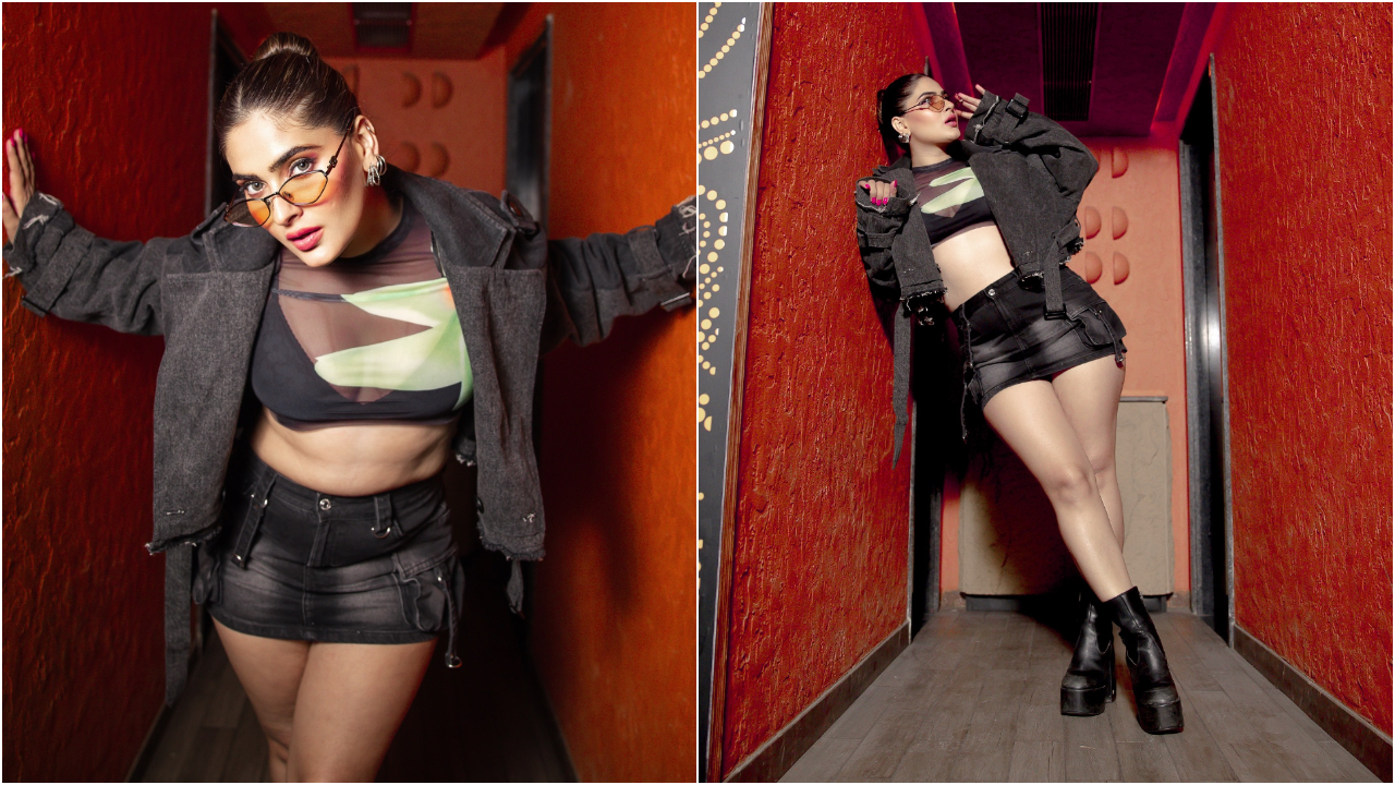 Karishma Sharma | బిగుతైన అందాలతో మది దోచేస్తున్న కరిష్మా శర్మ