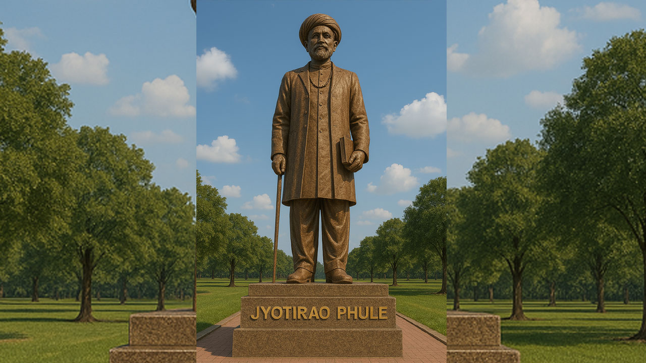 Huge Statue in Hyderabad | అంబేద్కర్ విగ్రహం కంటే ఎత్తులో ఫూలే విగ్రహం ఉంటుందా? Huge Statue in Hyderabad | అంబేద్కర్ విగ్రహం కంటే ఎత్తులో ఫూలే విగ్రహం ఉంటుందా?
