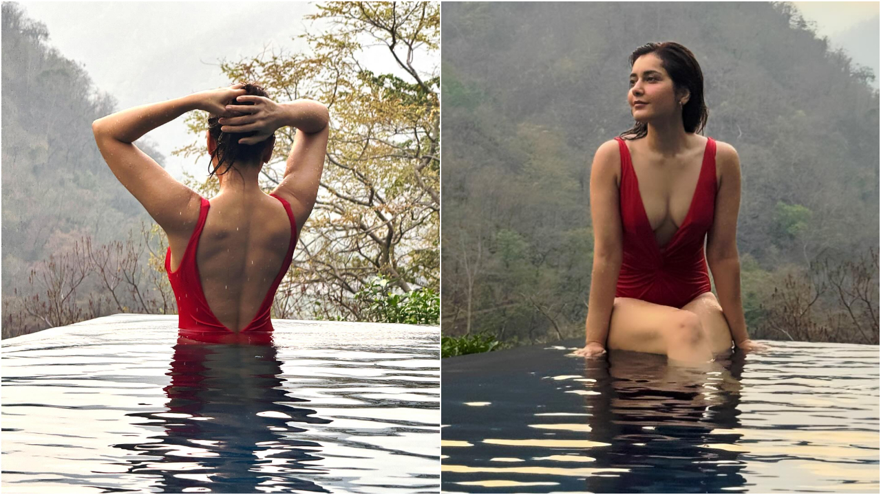 Raashi Khanna | రెడ్ బికినీ లో రాశీ ఖన్నా అందాల ట్రీట్