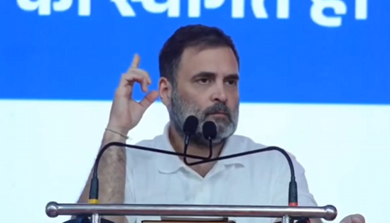 Rahul Gandhi | కులగణనలో.. తెలంగాణ దేశానికి దిక్సూచి: రాహుల్ గాంధీ Rahul Gandhi | కులగణనలో.. తెలంగాణ దేశానికి దిక్సూచి: రాహుల్ గాంధీ