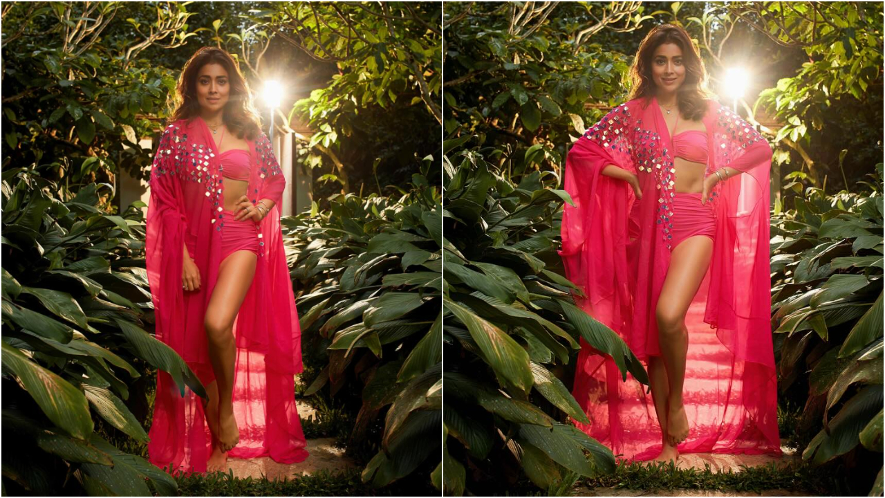 Shriya Saran | ప్రకృతిలో పరవాలతో పిచ్చెక్కిస్తున్న శ్రీయా
