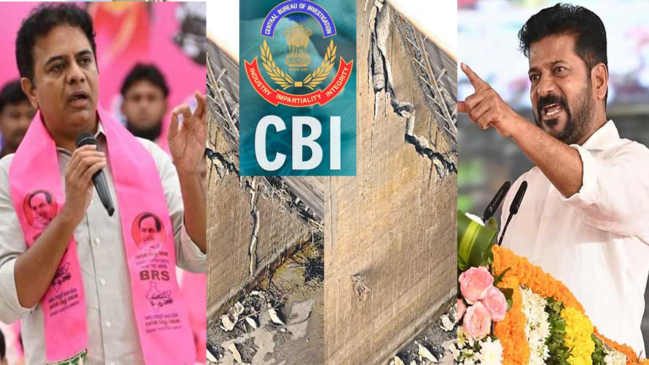 Medigadda Barrage Case: మేడిగడ్డ కుంగుబాటు కేసు సీబీఐకీ..సర్కార్ యోచన Medigadda Barrage Case: మేడిగడ్డ కుంగుబాటు కేసు సీబీఐకీ..సర్కార్ యోచన