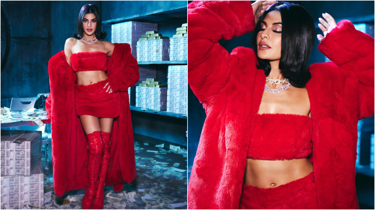 Jacqueline Fernandez | ట్రెండీ వెర్ లో వయ్యారాలు ఒలకబోస్తున్న జాక్వెలిన్‌ ఫెర్నాండెజ్‌