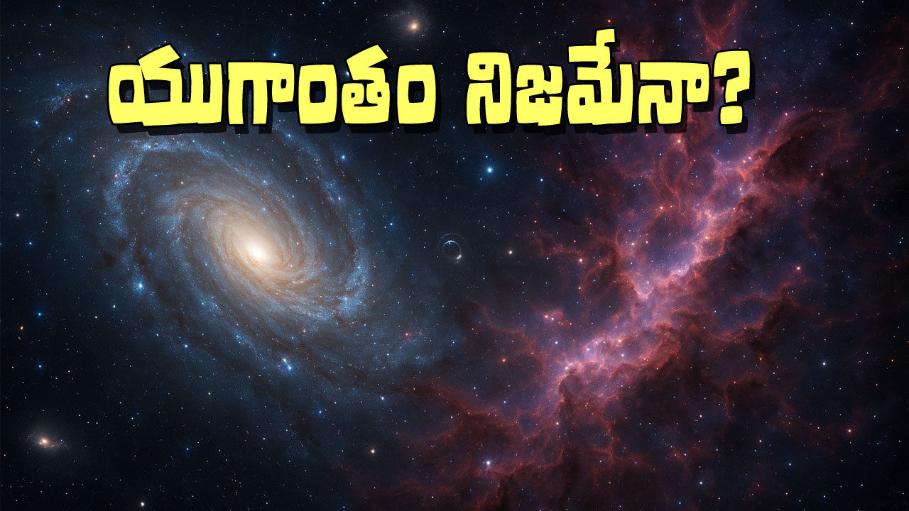 Universe End | ఆకాశ పెను తుఫాన్తో తుడిచిపెట్టుకుపోనున్న విశ్వం! నిజమేనా? శాస్త్రవేత్తలేమంటున్నారు? Universe End | ఆకాశ పెను తుఫాన్తో తుడిచిపెట్టుకుపోనున్న విశ్వం! నిజమేనా? శాస్త్రవేత్తలేమంటున్నారు?