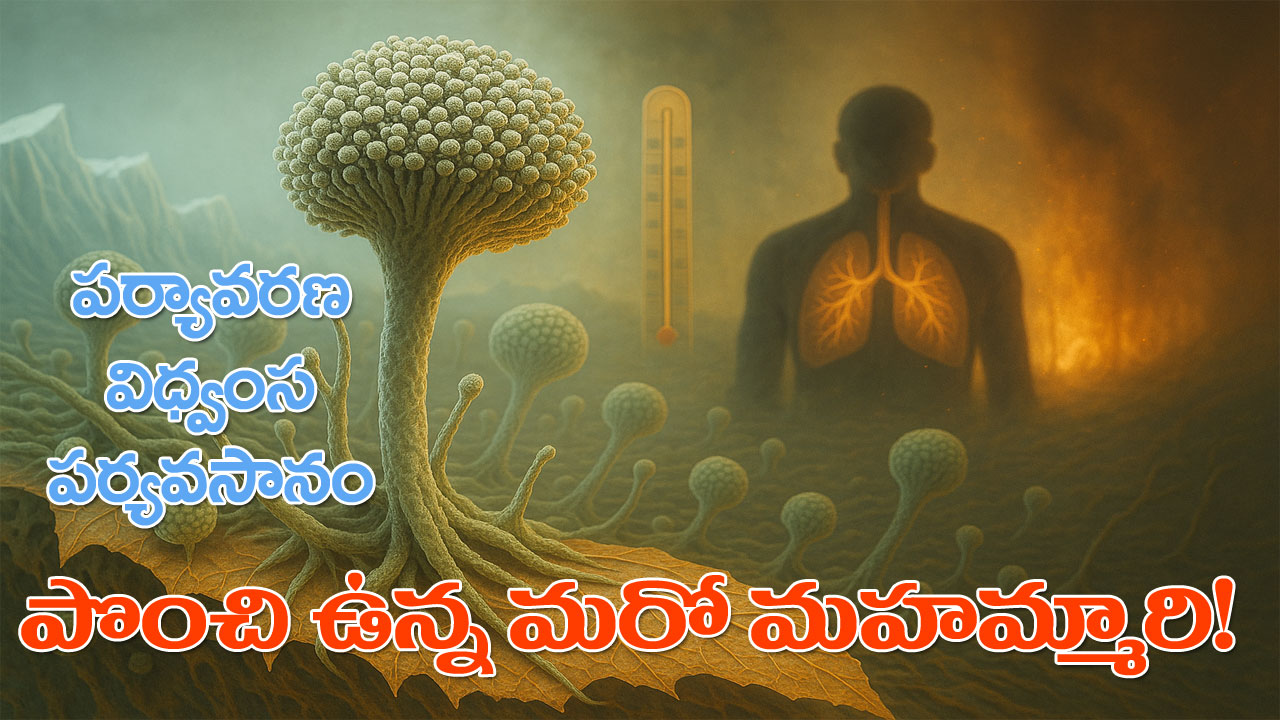 Global Warming | గ్లోబల్ వార్మింగ్తో విస్తరించే ప్రాణాంతక ఫంగస్! 33 శాతానికిపైగా మరణాల రేటు! Global Warming | గ్లోబల్ వార్మింగ్తో విస్తరించే ప్రాణాంతక ఫంగస్! 33 శాతానికిపైగా మరణాల రేటు!