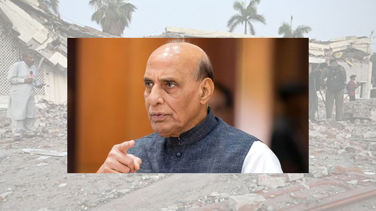 Operation Sindoor | మా సహనాన్ని పరీక్షించకండి : పాక్కు రాజ్నాథ్ సింగ్ వార్నింగ్ Operation Sindoor | మా సహనాన్ని పరీక్షించకండి : పాక్కు రాజ్నాథ్ సింగ్ వార్నింగ్