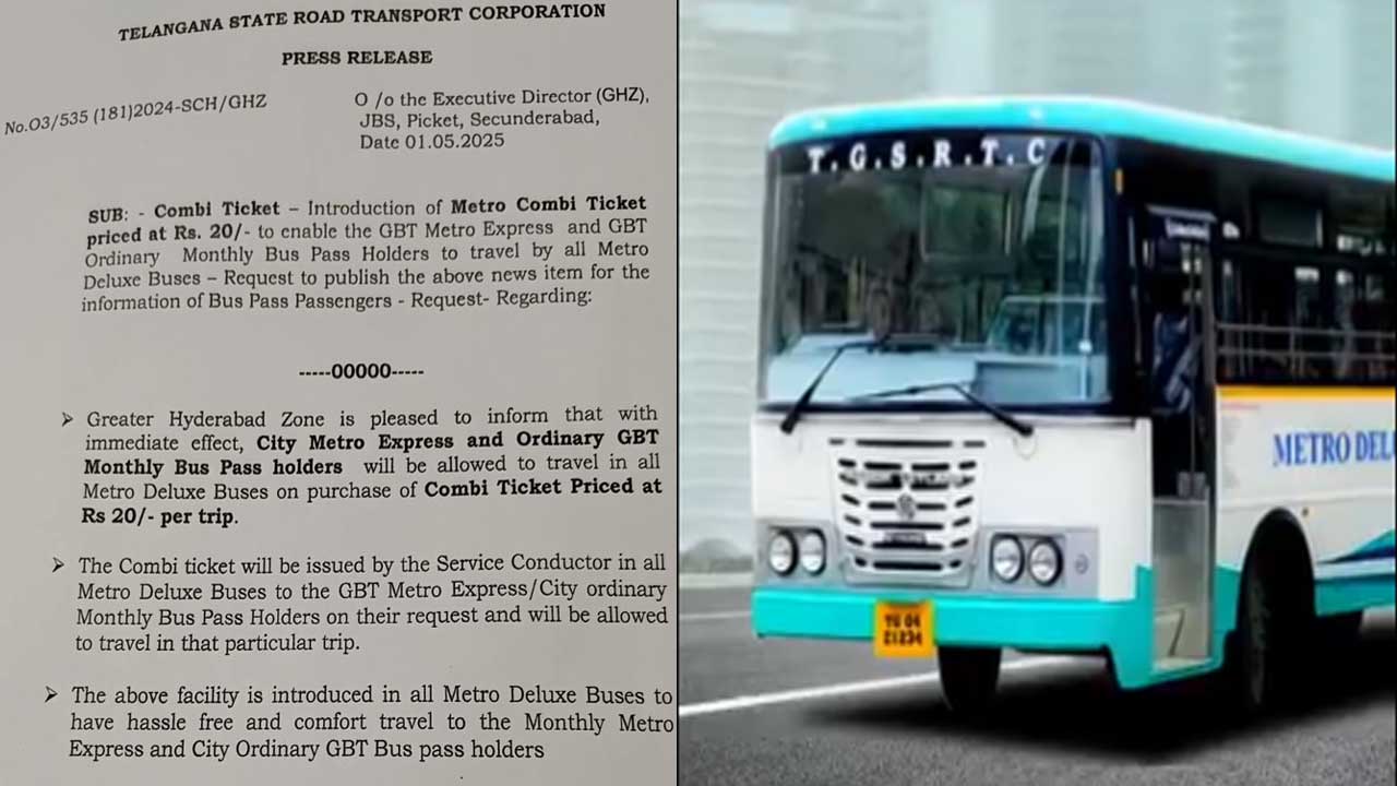 TGSRTC Good News: హైదరాబాద్ ప్రయాణికులకు టీజీఎస్ ఆర్టీసీ గుడ్ న్యూస్! TGSRTC Good News: హైదరాబాద్ ప్రయాణికులకు టీజీఎస్ ఆర్టీసీ గుడ్ న్యూస్!