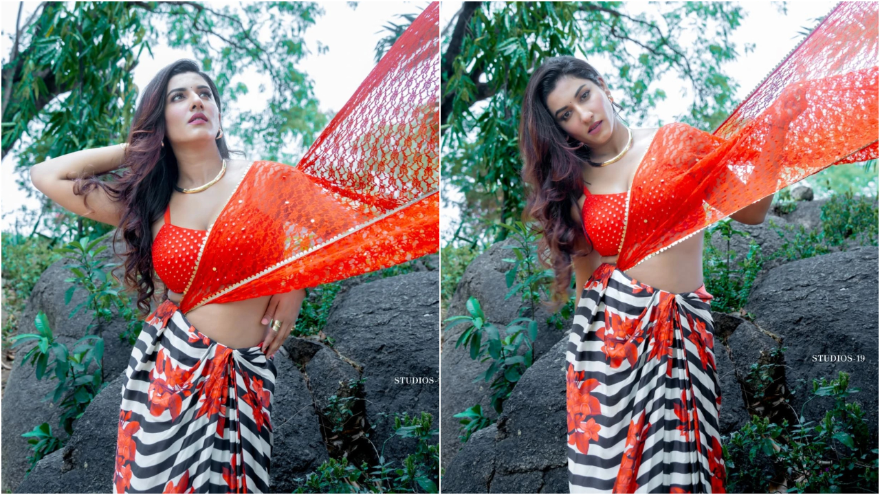 Vishnu Priya Bhimeneni | ఎర్ర కోక కట్టి నడుము అందాలను చూపిస్తూ… కేక పుట్టిస్తున్న విష్ణు ప్రియ