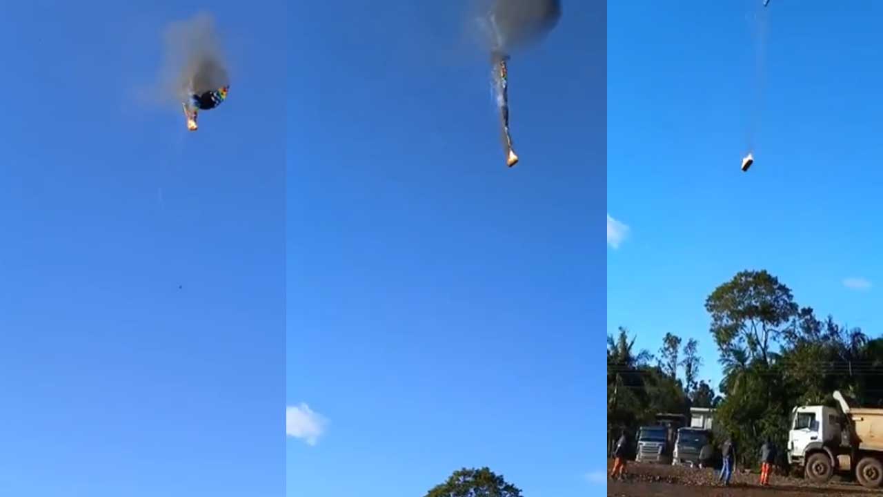 Hot Air Balloon Explodes | పేలిన హాట్ ఎయిర్ బెలున్..8మంది దుర్మరణం! Hot Air Balloon Explodes | పేలిన హాట్ ఎయిర్ బెలున్..8మంది దుర్మరణం!