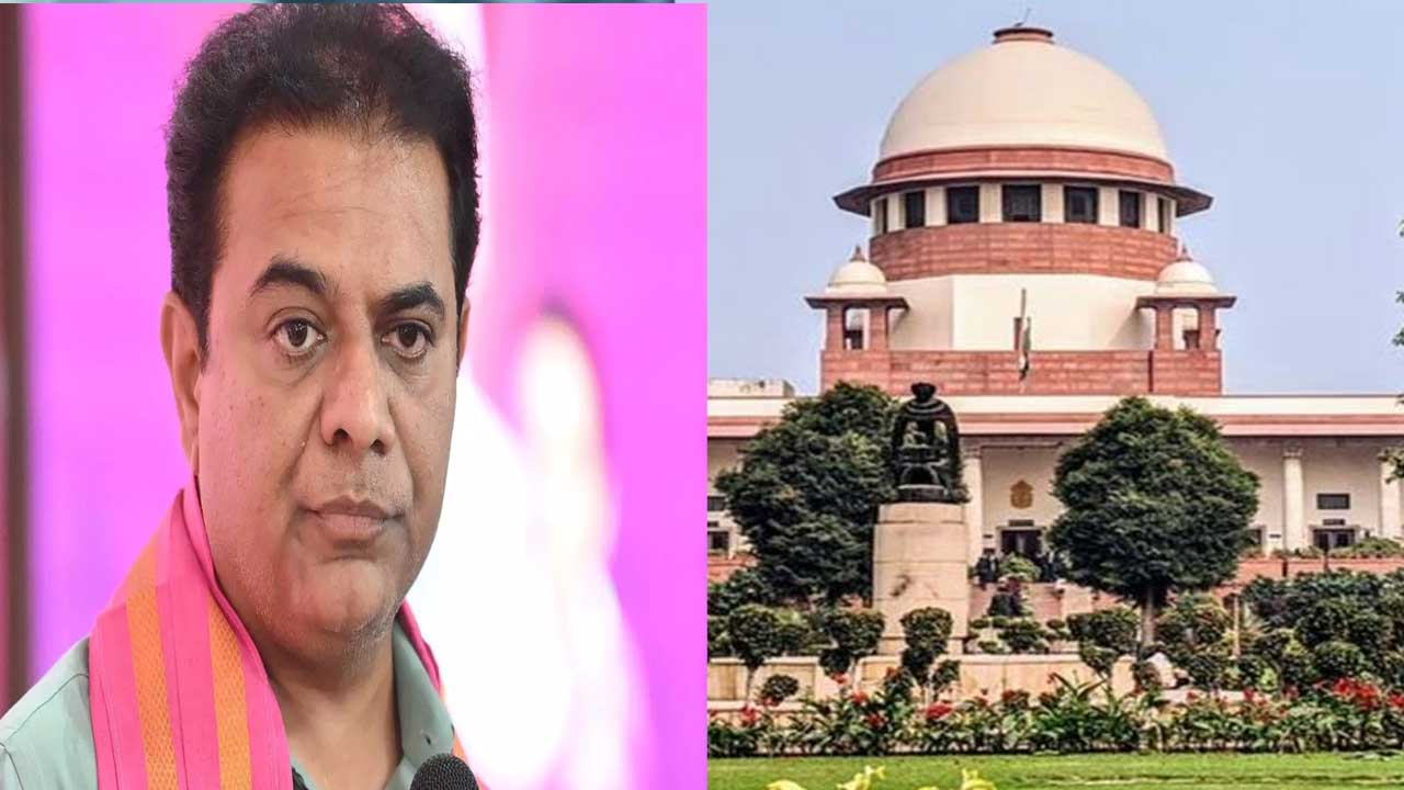 KTR: కేటీఆర్కు సుప్రీంకోర్టు నోటీసులు ! KTR: కేటీఆర్కు సుప్రీంకోర్టు నోటీసులు !