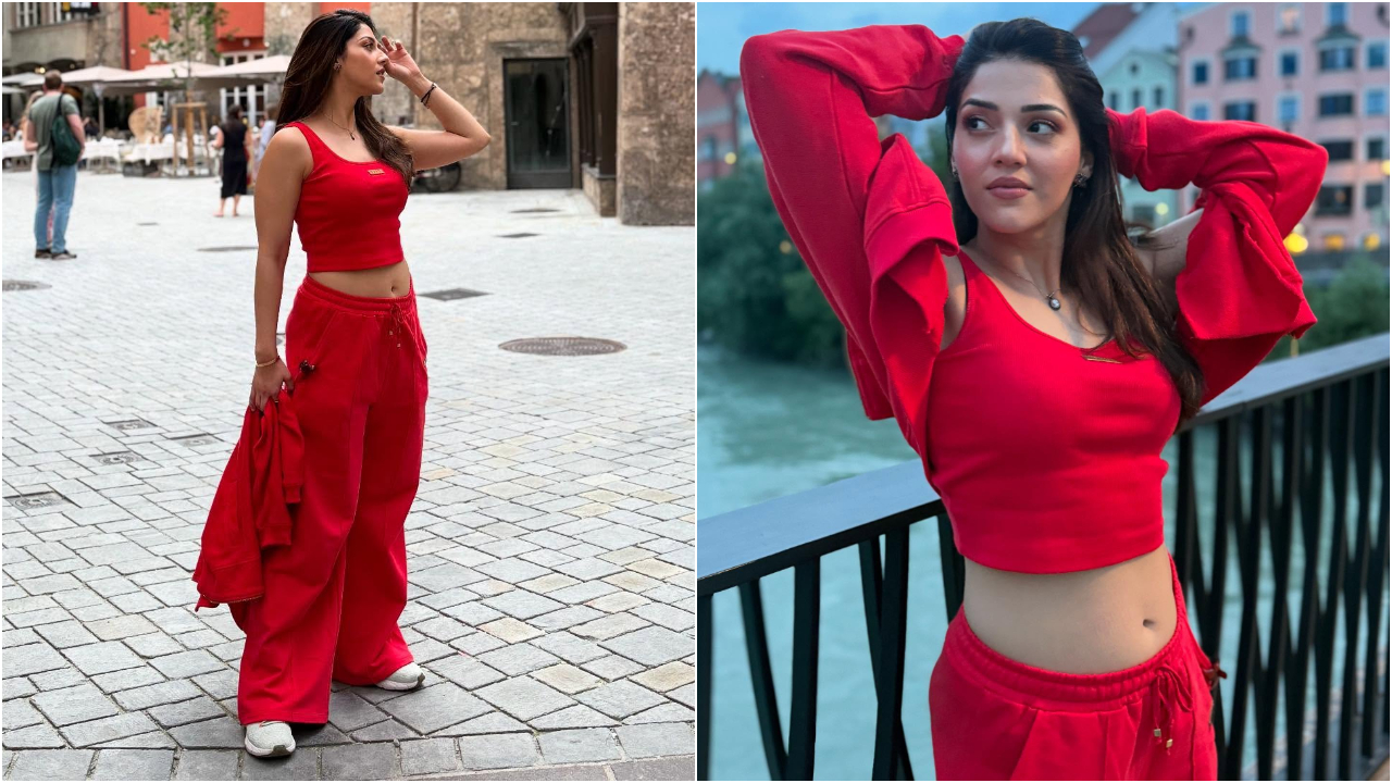 Mehreen Pirzada | ఫారిన్ వీధుల్లో జాకెట్ తీసేసి ఫోటోలకు పోజులు ఇచ్చిన టాలీవుడ్ హీరోయిన్ మెహ్రీన్