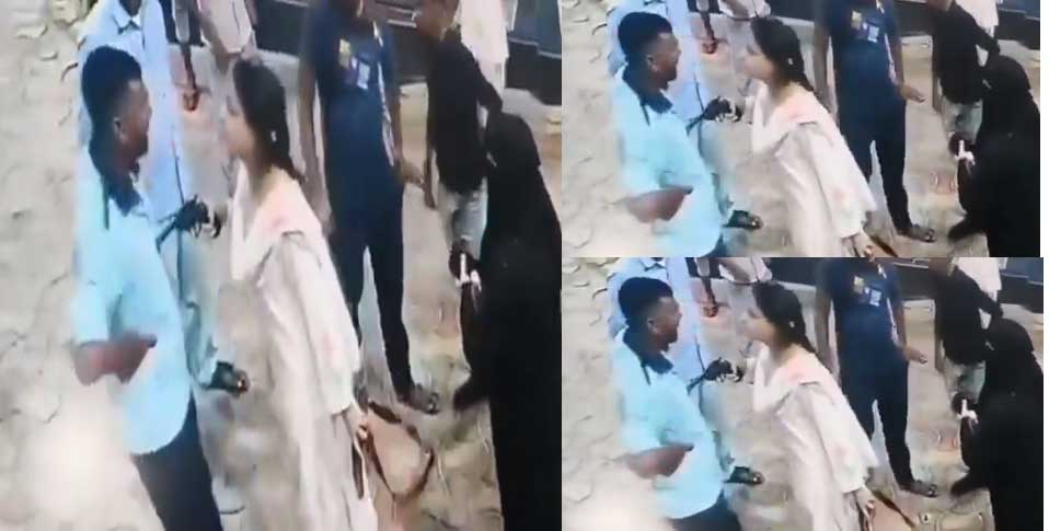 Young Woman Revolver: కారు దిగమంటావా..కాల్చిపడేస్తా..రివ్వాల్వర్ తో యువతి హల్చల్ ! Young Woman Revolver: కారు దిగమంటావా..కాల్చిపడేస్తా..రివ్వాల్వర్ తో యువతి హల్చల్ !