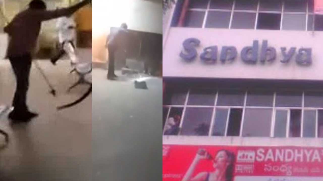Sandhya Theater: సంధ్య థియేటర్ లో పాముల కలకలం..! Sandhya Theater: సంధ్య థియేటర్ లో పాముల కలకలం..!