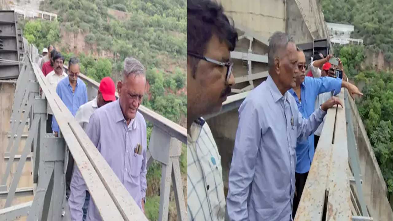 Srisailam Reservoir| శ్రీశైలం జలాశయానికి కొత్త క్రస్ట్ గేట్లు పెట్టాలి: గేట్ల నిపుణుడు కన్నయ్య నాయుడు Srisailam Reservoir| శ్రీశైలం జలాశయానికి కొత్త క్రస్ట్ గేట్లు పెట్టాలి: గేట్ల నిపుణుడు కన్నయ్య నాయుడు