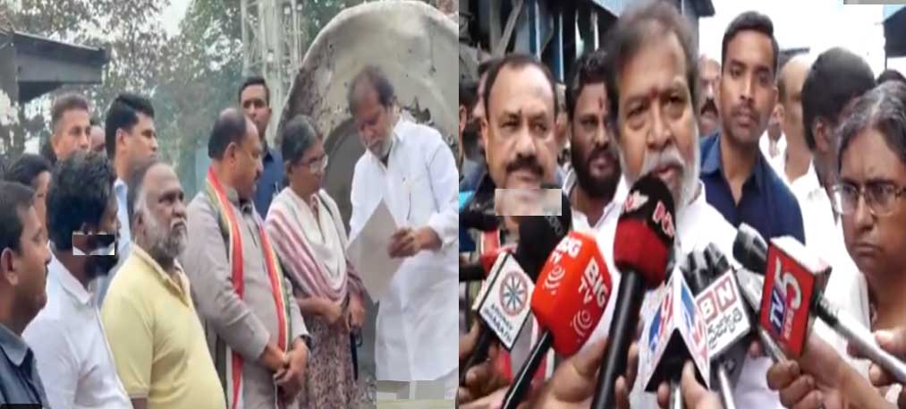 Sigachi Explosion| సిగాచీ పేలుడులో 36మంది మృతి..11మంది గల్లంతు : మంతి దామోదర రాజనర్సింహ Sigachi Explosion| సిగాచీ పేలుడులో 36మంది మృతి..11మంది గల్లంతు : మంతి దామోదర రాజనర్సింహ