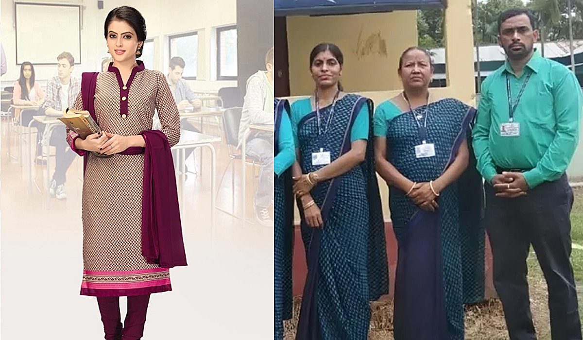Dress Code Mandatory for School Stafff | భలే ఉంది బాసూ.. టీచర్లకూ యూనిఫారమ్..! Dress Code Mandatory for School Stafff | భలే ఉంది బాసూ.. టీచర్లకూ యూనిఫారమ్..!