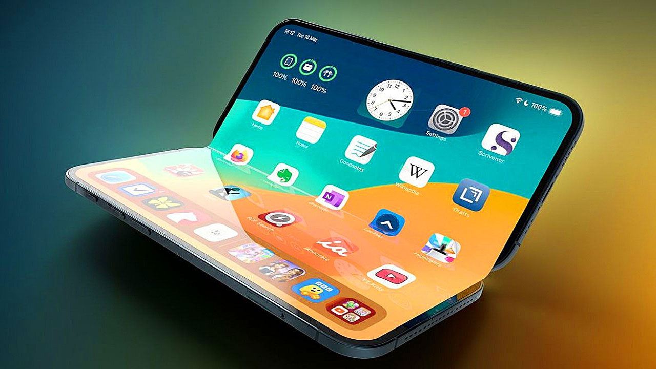 Foldable iPhone | 2026లో విడుదల కానున్న ఫోల్డబుల్ ఐఫోన్!.. సామ్సంగ్ జీ ఫోల్డ్కు పోటీ! Foldable iPhone | 2026లో విడుదల కానున్న ఫోల్డబుల్ ఐఫోన్!.. సామ్సంగ్ జీ ఫోల్డ్కు పోటీ!