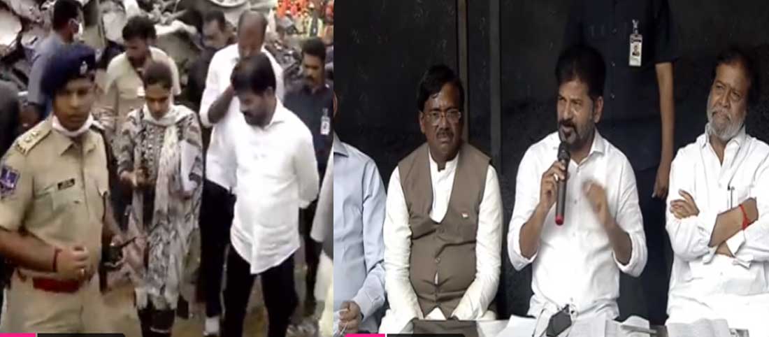 CM Revanth Reddy| 37చేరిన సిగాచీ పేలుడు మృతులు.. ప్రమాద స్థలికి సీఎం రేవంత్ రెడ్డి CM Revanth Reddy| 37చేరిన సిగాచీ పేలుడు మృతులు.. ప్రమాద స్థలికి సీఎం రేవంత్ రెడ్డి