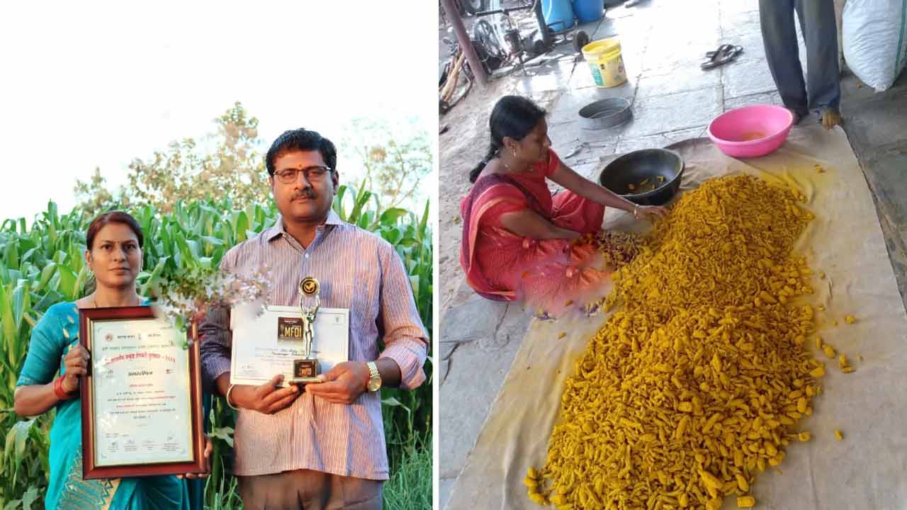 Turmeric Farming | సిరులు పండిస్తున్న ‘పసుపు’.. ఎకరానికి రూ. 8 లక్షలు సంపాదిస్తున్న ఆలుమగలు Turmeric Farming | సిరులు పండిస్తున్న ‘పసుపు’.. ఎకరానికి రూ. 8 లక్షలు సంపాదిస్తున్న ఆలుమగలు