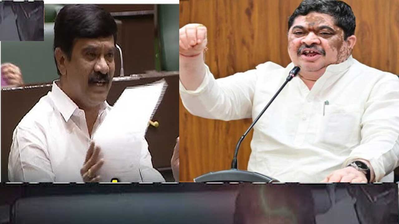 Telangana Assembly| పంచాయతీ నిధులపై వేముల వర్సెస్ పొన్నం Telangana Assembly| పంచాయతీ నిధులపై వేముల వర్సెస్ పొన్నం
