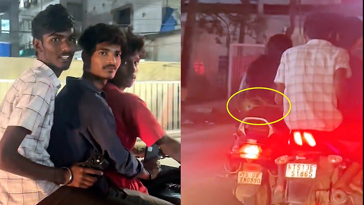 peacock feather harassment | హైదరాబాద్ జూబ్లీహిల్స్లో మహిళలపై వేధింపులు – వీడియో వైరల్, ముగ్గురు యువకులు అదుపులోకి peacock feather harassment | హైదరాబాద్ జూబ్లీహిల్స్లో మహిళలపై వేధింపులు – వీడియో వైరల్, ముగ్గురు యువకులు అదుపులోకి