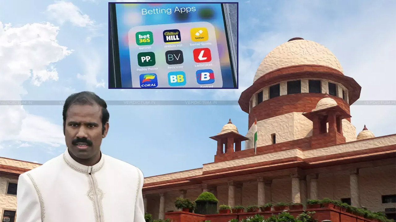 Betting Apps | బెట్టింగ్ యాప్స్ కేసులో కేంద్ర, రాష్ట్ర ప్రభుత్వాలకు మరోసారి సుప్రీంకోర్టు నోటీసులు Betting Apps | బెట్టింగ్ యాప్స్ కేసులో కేంద్ర, రాష్ట్ర ప్రభుత్వాలకు మరోసారి సుప్రీంకోర్టు నోటీసులు