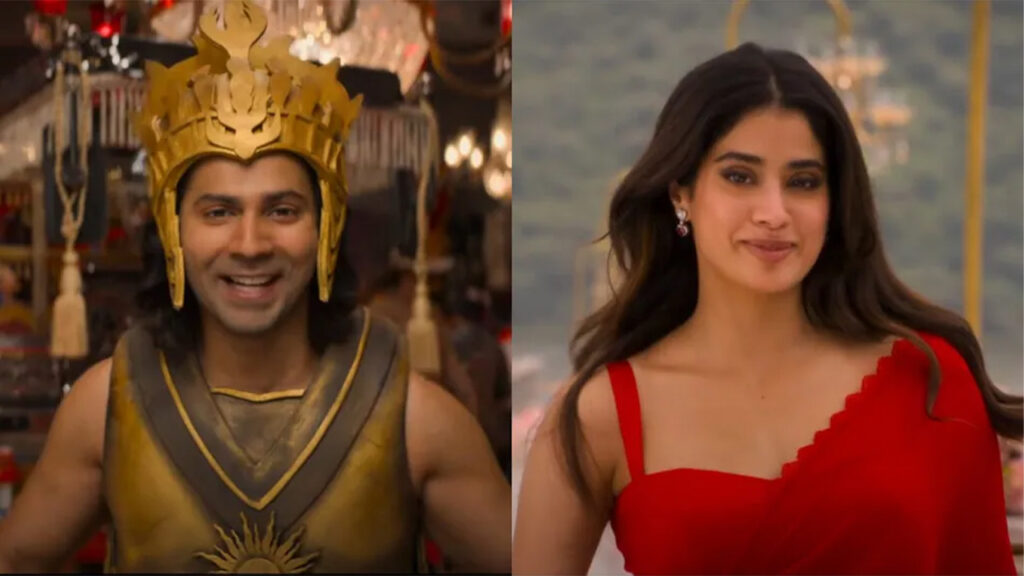 Sunny Sanskari Ki Tulsi Kumari teaser: Varun Dhawan and Janhvi Kapoor in the film.