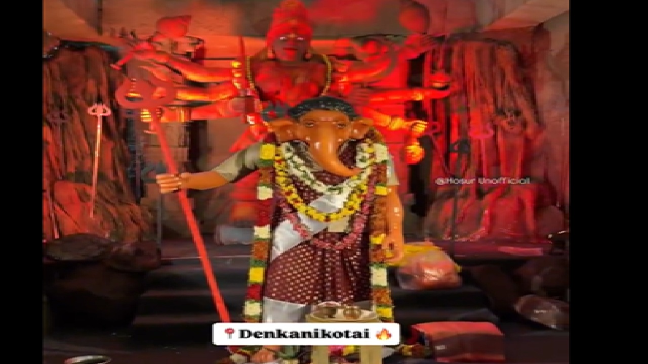 అక్కడ పుష్ప 2 వినాయకుడు! అక్కడ పుష్ప 2 వినాయకుడు!