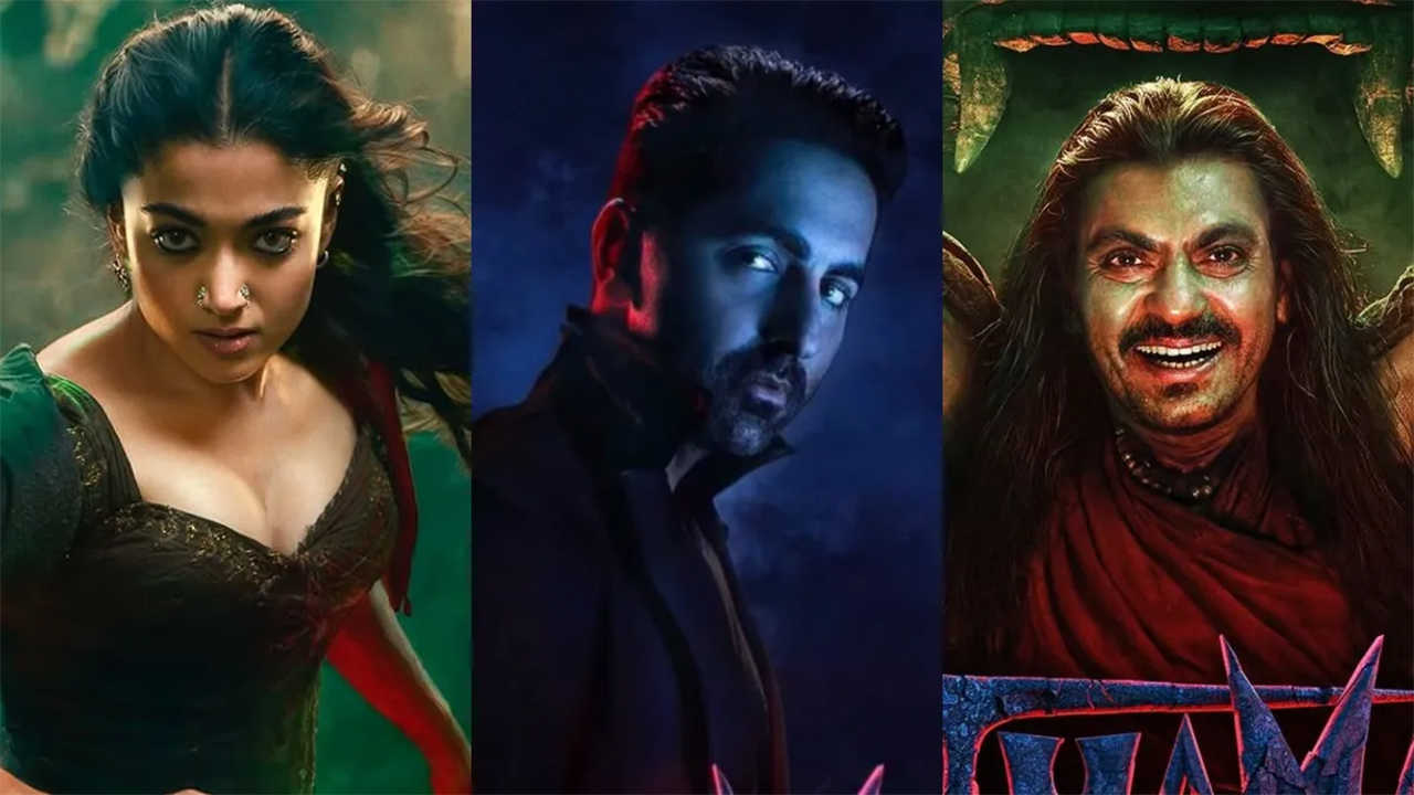 Thama Teaser : ‘థామా’తో రష్మిక అదరగొట్టేసింది..! Thama Teaser : ‘థామా’తో రష్మిక అదరగొట్టేసింది..!