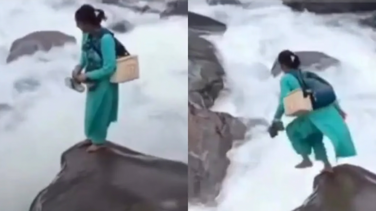 Himachal Nurse : ఆరోగ్య కార్యకర్త కమలాదేవి అద్భుత సాహసం..వైరల్ గా వీడియో! Himachal Nurse : ఆరోగ్య కార్యకర్త కమలాదేవి అద్భుత సాహసం..వైరల్ గా వీడియో!